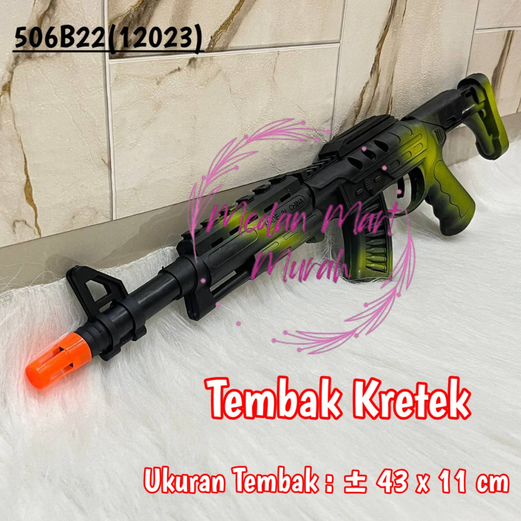 Mainan Tembakan Kretek / Mainan Tembak Tembakan Bunyi Kretekan