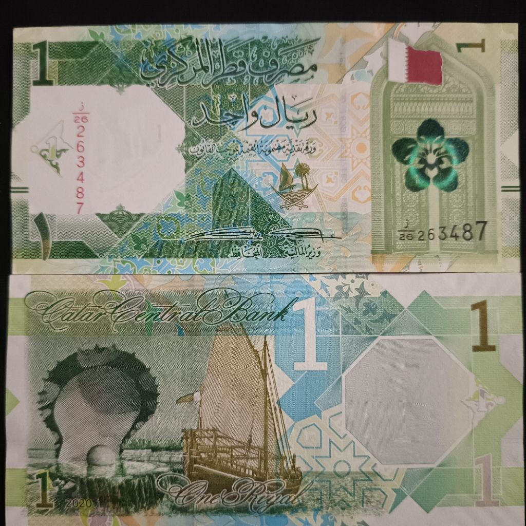 SA571 QATAR 1 GRESS/UNC