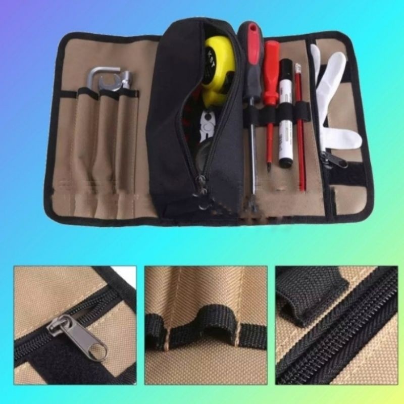 BA - Toolkit Set Tas Obeng Kunci Perkakas Alat Tukang Bengkel