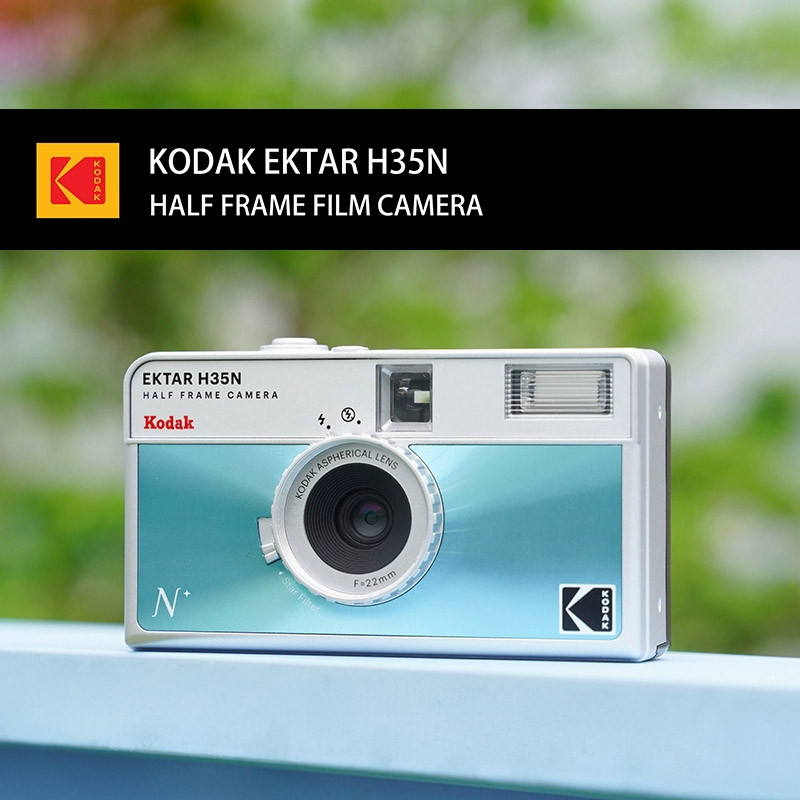 Classics KODAK EKTAR H35 KODAK H35N Half Frame Camera 35mm Kodak Film Camera Reusable Film Camera Wi