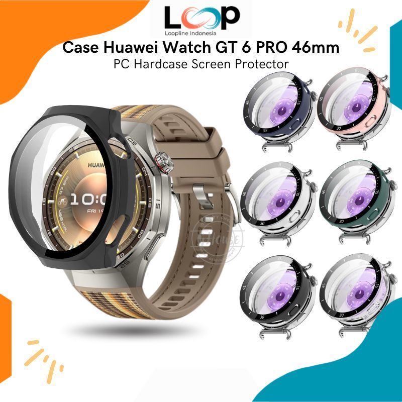 Bumper Case Huawei Watch GT 6 PRO 46mm / GT 5 PRO Hardcase Huawei Watch GT Series Bahan PC 2in1