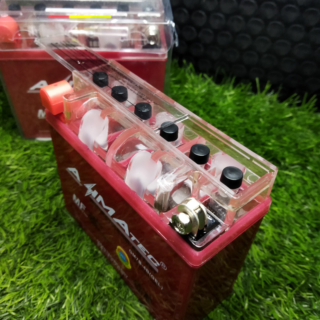 AKI KERING TIGER MEGAPRO TIGER REVO SCORPIO NOUVO 12V 7AM AZIMATEC ORIGINAL GEL DOUBLE FUNGSI KERING