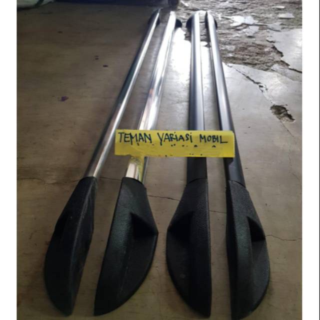 (Elvonik) ROOF RAIL REL ATAS ATAP MOBIL UNIVERSAL BARANG RACK ROOF AVANZA XENIA CALYA SIGRA MOBILIO 
