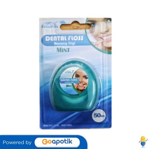 Liferesources Dental Floss Mint 50 M
