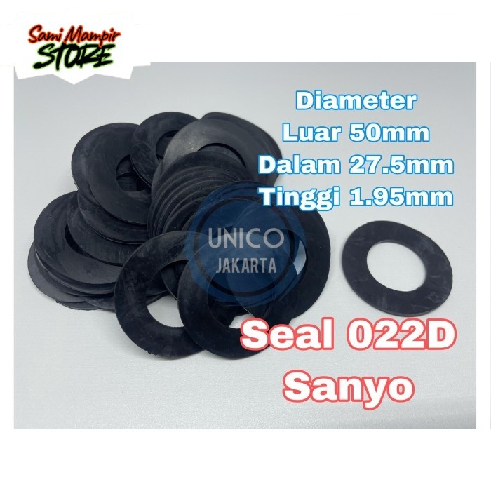 SMStore Seal Karet gearbox Mesin Cuci Sanyo Panasonic 022D