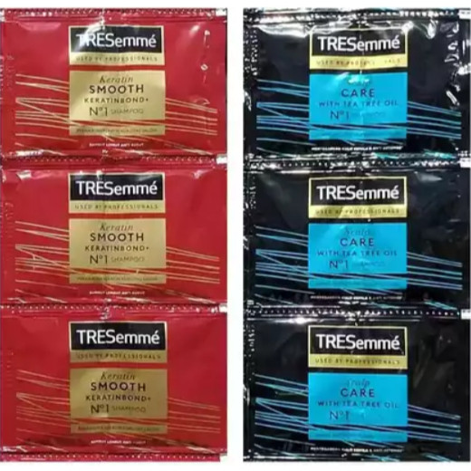 SAMPO TRESEMME SACHET / 1 RENCENG ISI 12