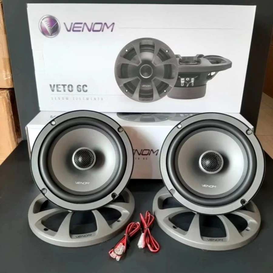 Speaker Coaxial Venom Elemento Veto 6C / Speaker Mobil Venom 6 Inch