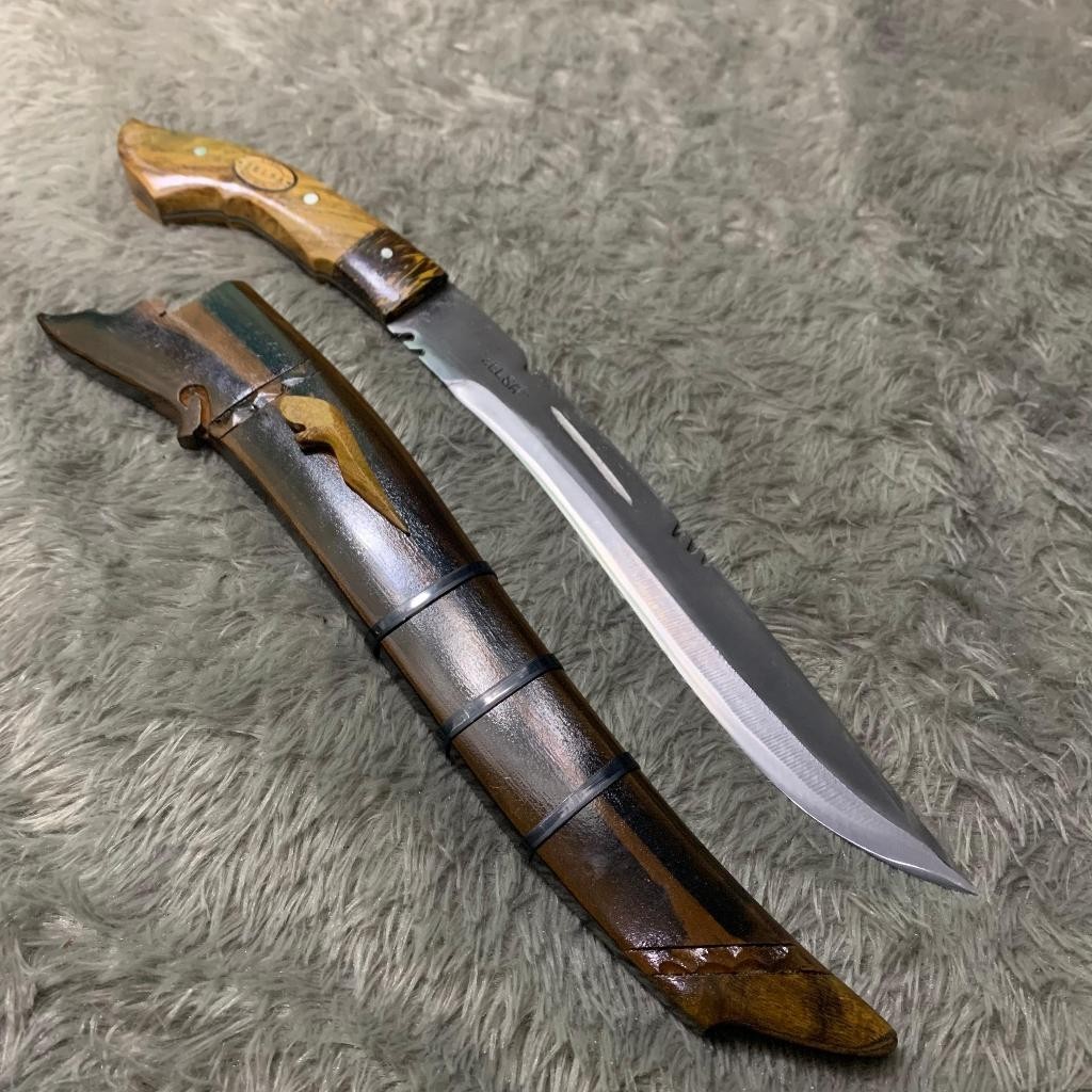 NEW OVET KNIVES Pisau Sembelih Zelsa GOLOK BAJA PUTIH ASLI GOLOK SEMBELIH SAPI ZELSA UKIR UKURAN JUM