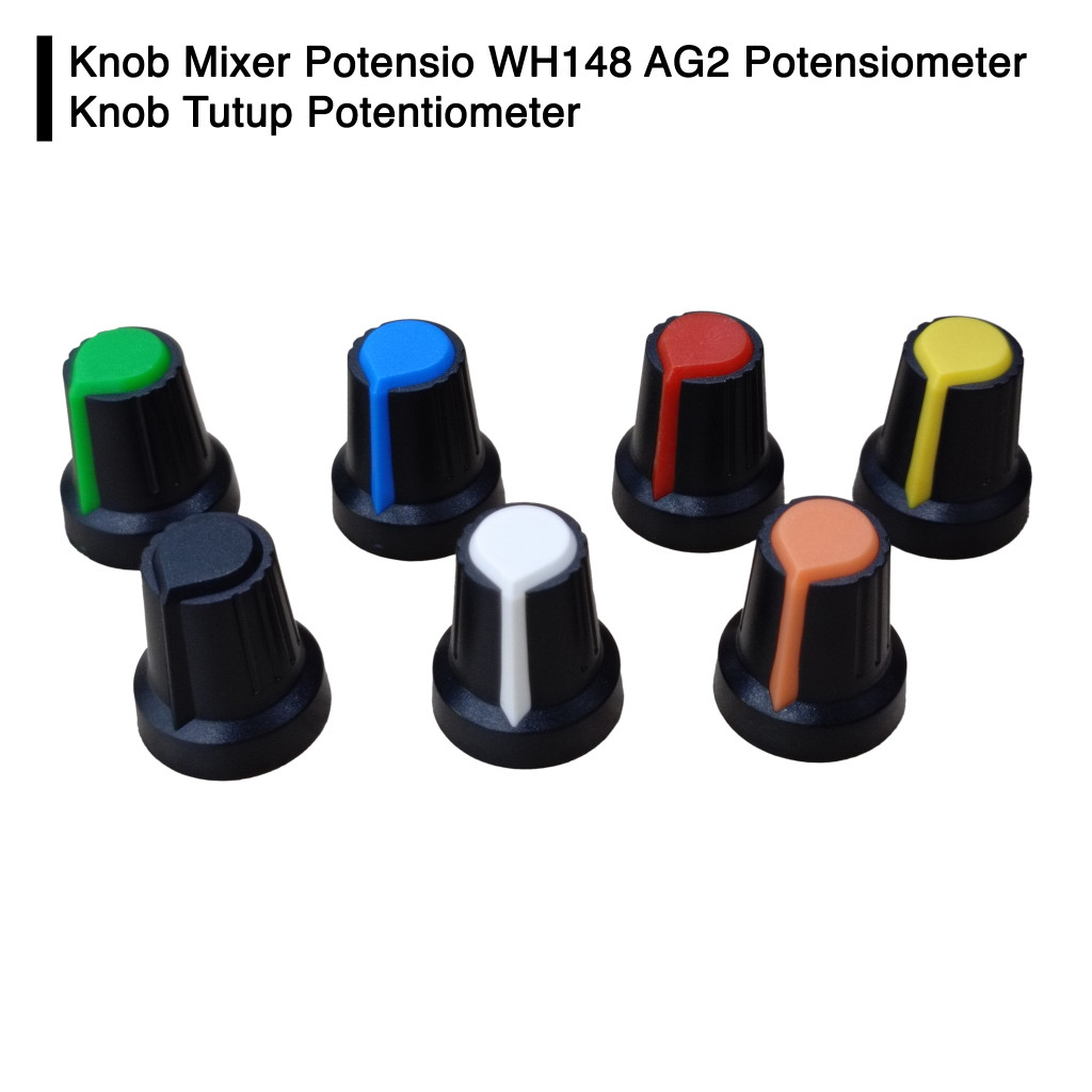 Knop Mixer Potensio WH148 AG2 Potensiometer Knob Tutup Potentiometer meter