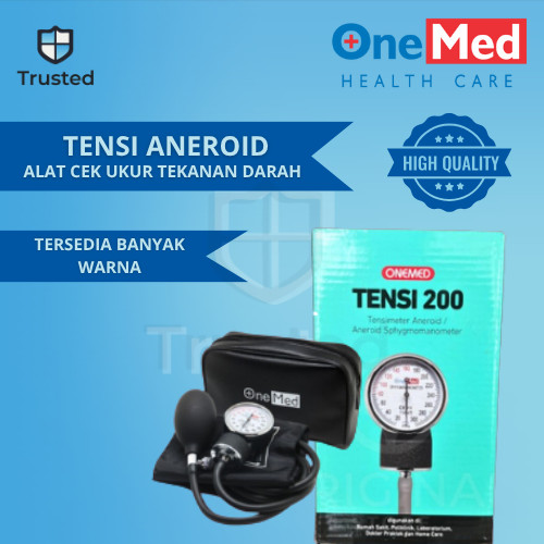 Tensimeter Onemed Alat Ukur Tekanan Darah Tensi Aneroid 200 OneMed