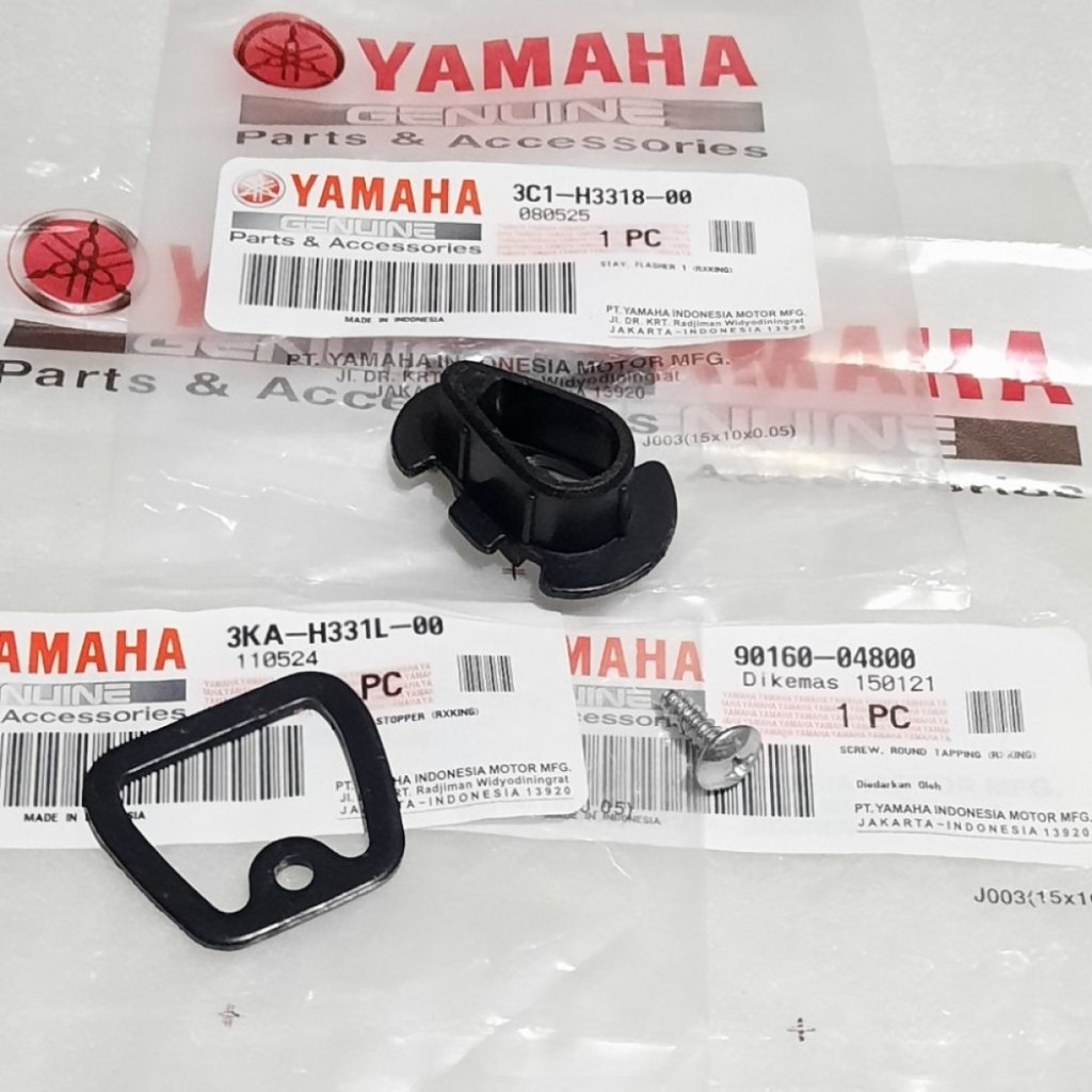 Klip plastik plat dan baut sein sen rx king new peredam original H3318-00 H331L-00 90160-04800