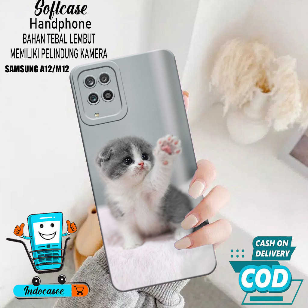 Case Hp Samsung Galaxy A12/M12 - Softcase Samsung Galaxy A12/M12 - Casing Samsung Galaxy A12/M12 - K