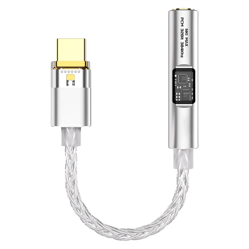 Adapter Cable DAC Amplifier CX31993 Decong Chip Portable MAX97220 OPAMP IC Hif SilverPlated OCC Wire