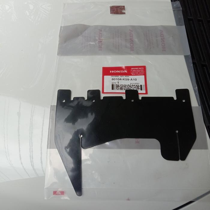 Set Automotive Guard Splash Mudflap Karet Lumpur kolong Vario 125 150 LED original