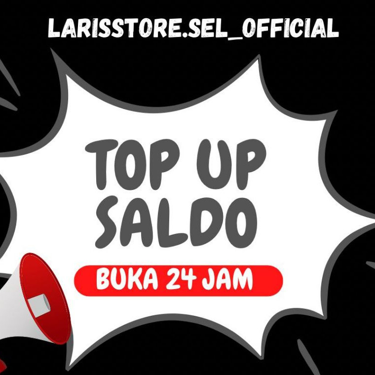 TOP UP SALDO PULSA TOP UP SALDO  24 JAM happystore TOP