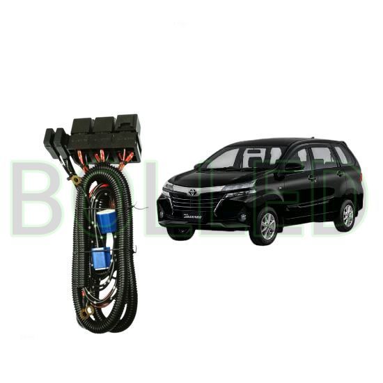 Relay Set Lampu Utama LED H4  Mobil Toyota Grand New Avanza Veloz BLD