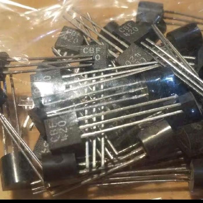 Transistor BF420 BF 420 F420 NOS BERKUWALITAS...
