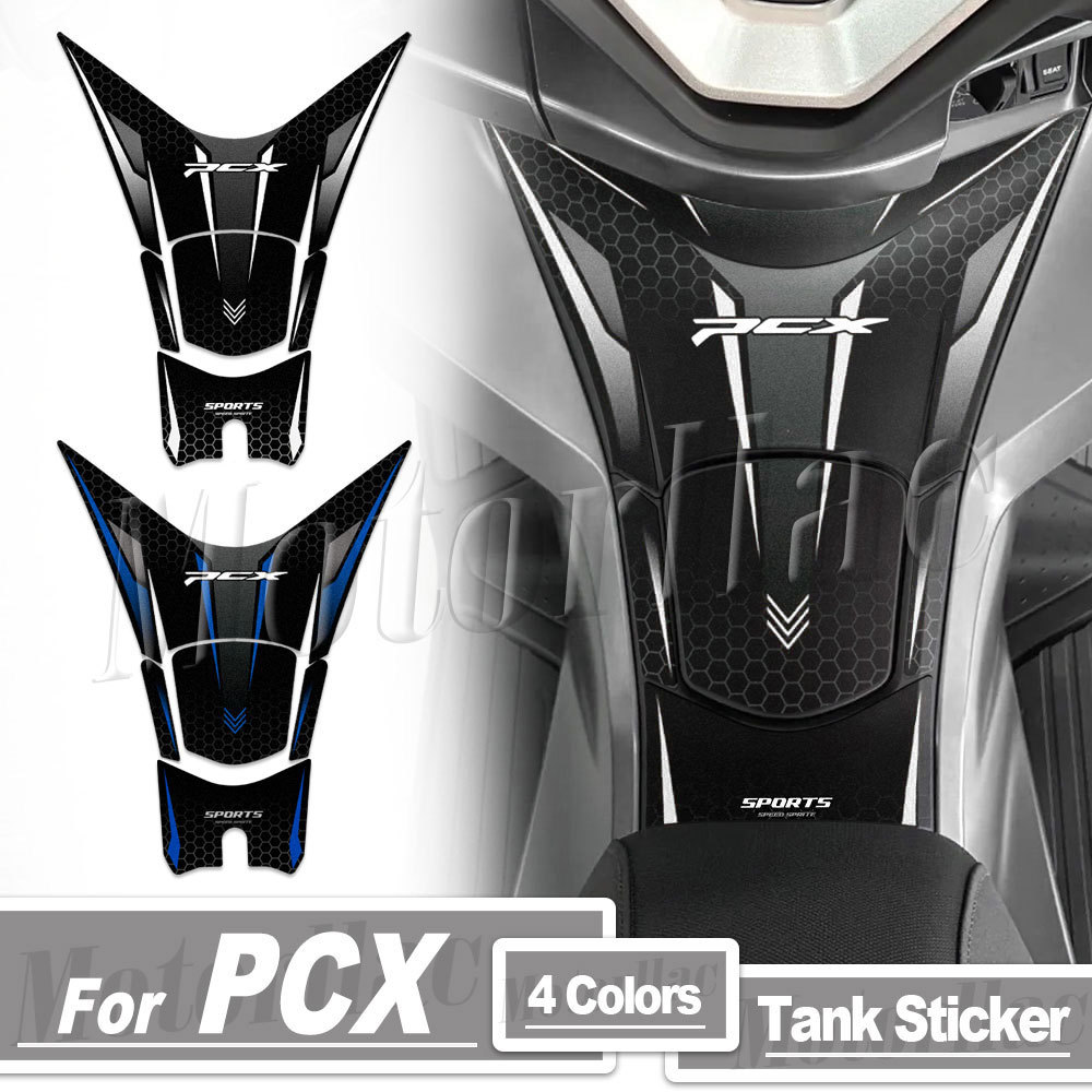 Motorcycle Tank Pad Sticker City Scooter Protection Decals For Pcx PCX 2025