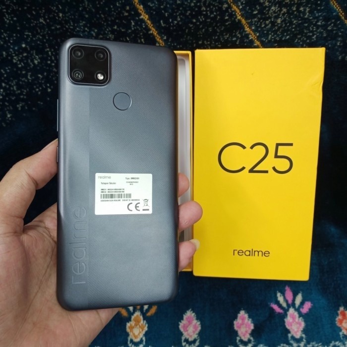 Realme C25 Ram 4/64GB | Ram 4/128GB Second Resmi