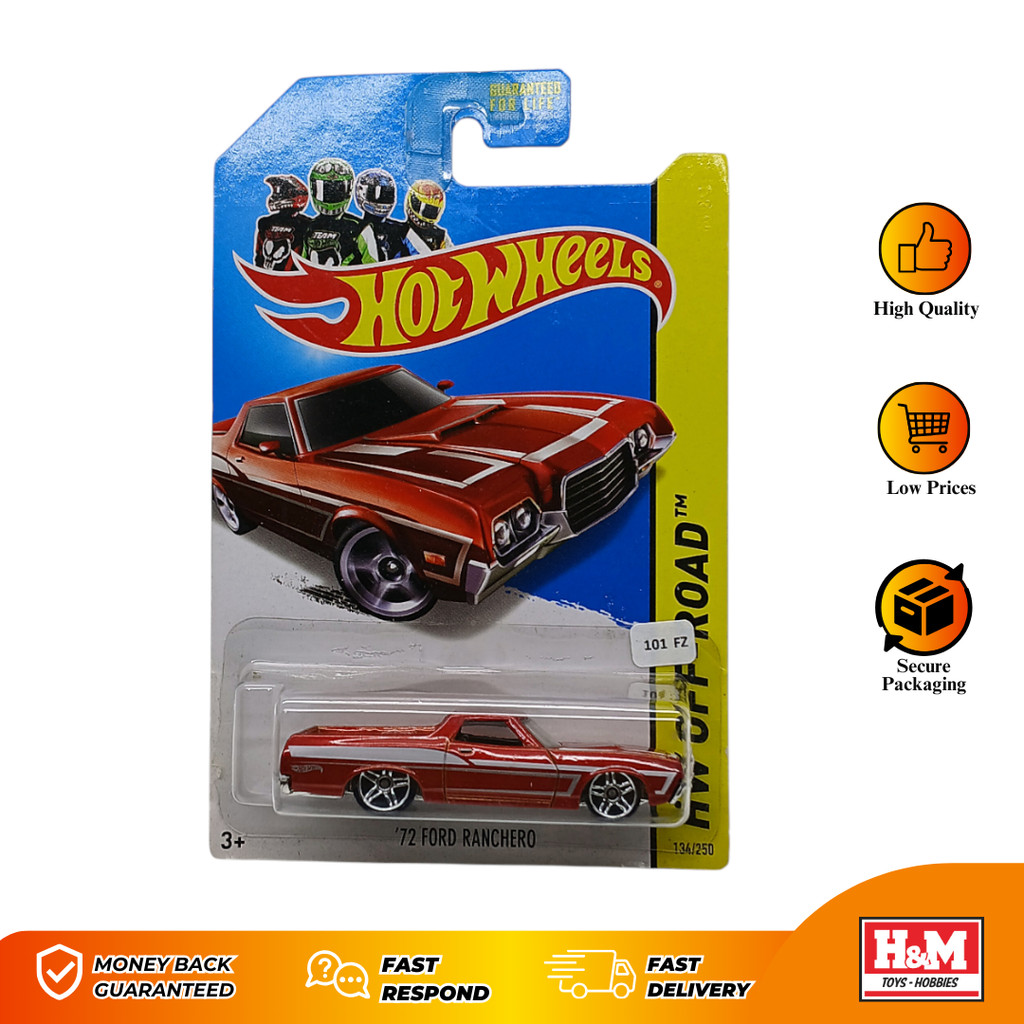 Hot Wheels '72 Ford Ranchero - 101FZ-FZ1