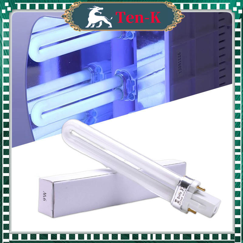 9w 365nm UV Lamp / Nail Art Lampu / Nail Dryer / Bohlam Lampu