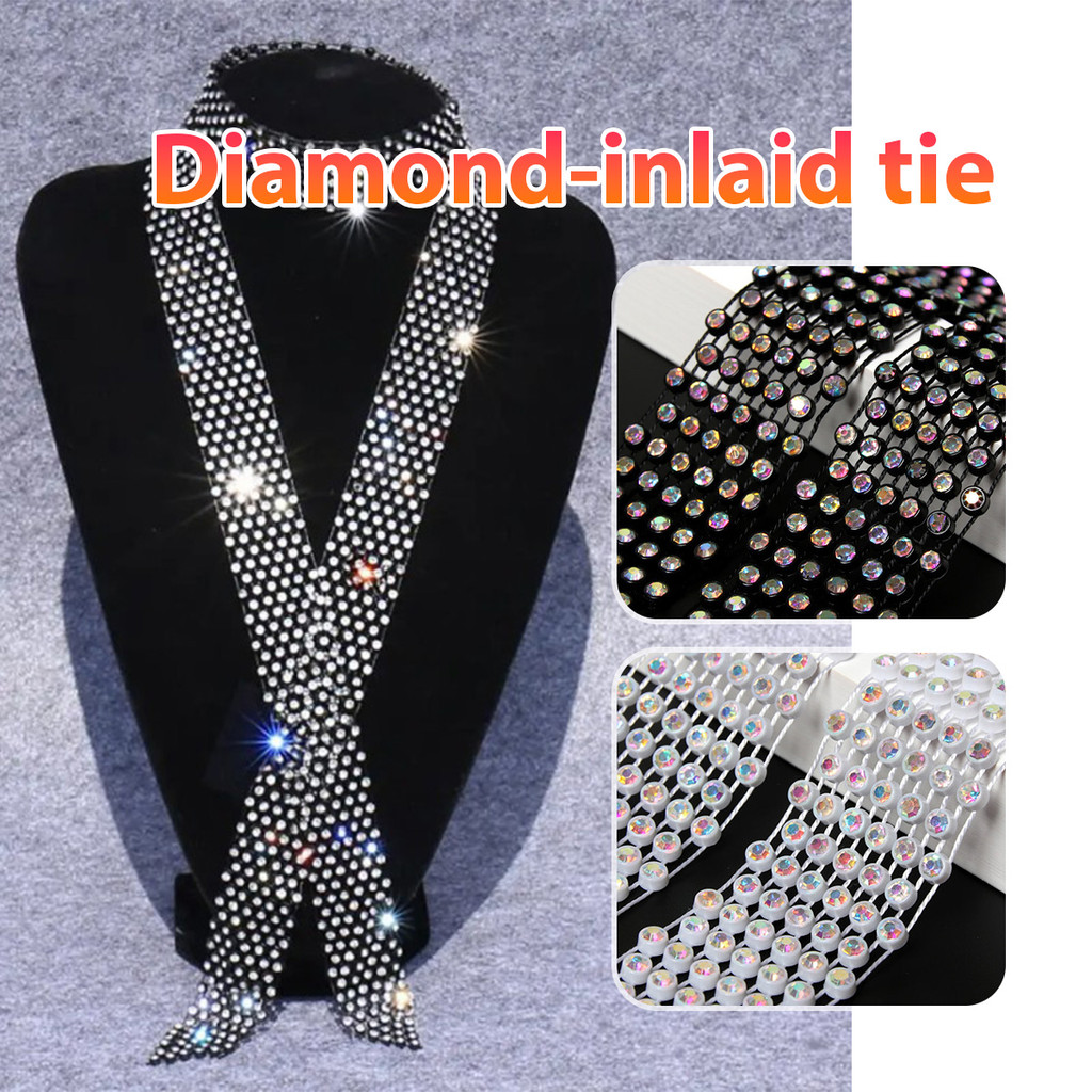 Dasi Wanita Syal Dasi Body Diamond Aksesoris Sexy Syal Dasi Body Diamond Aksesoris Sexy Clubwear