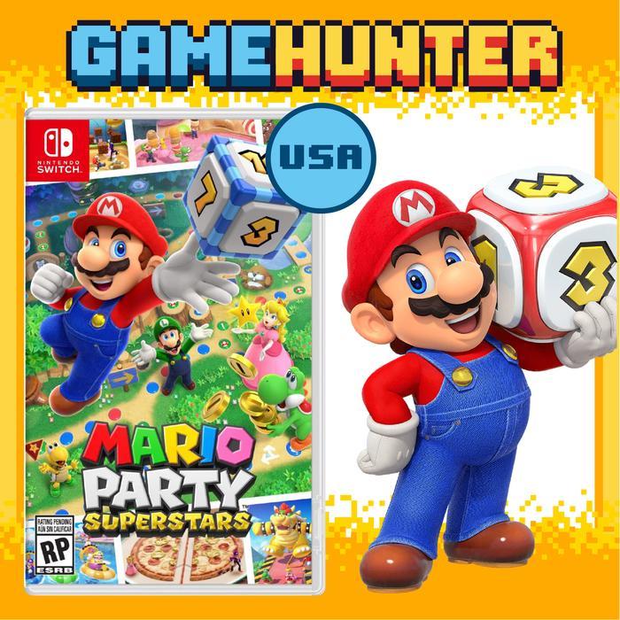 MainanSeru Nintendo Switch Mario Party Superstars / Mario Party Superstar - USA MDE