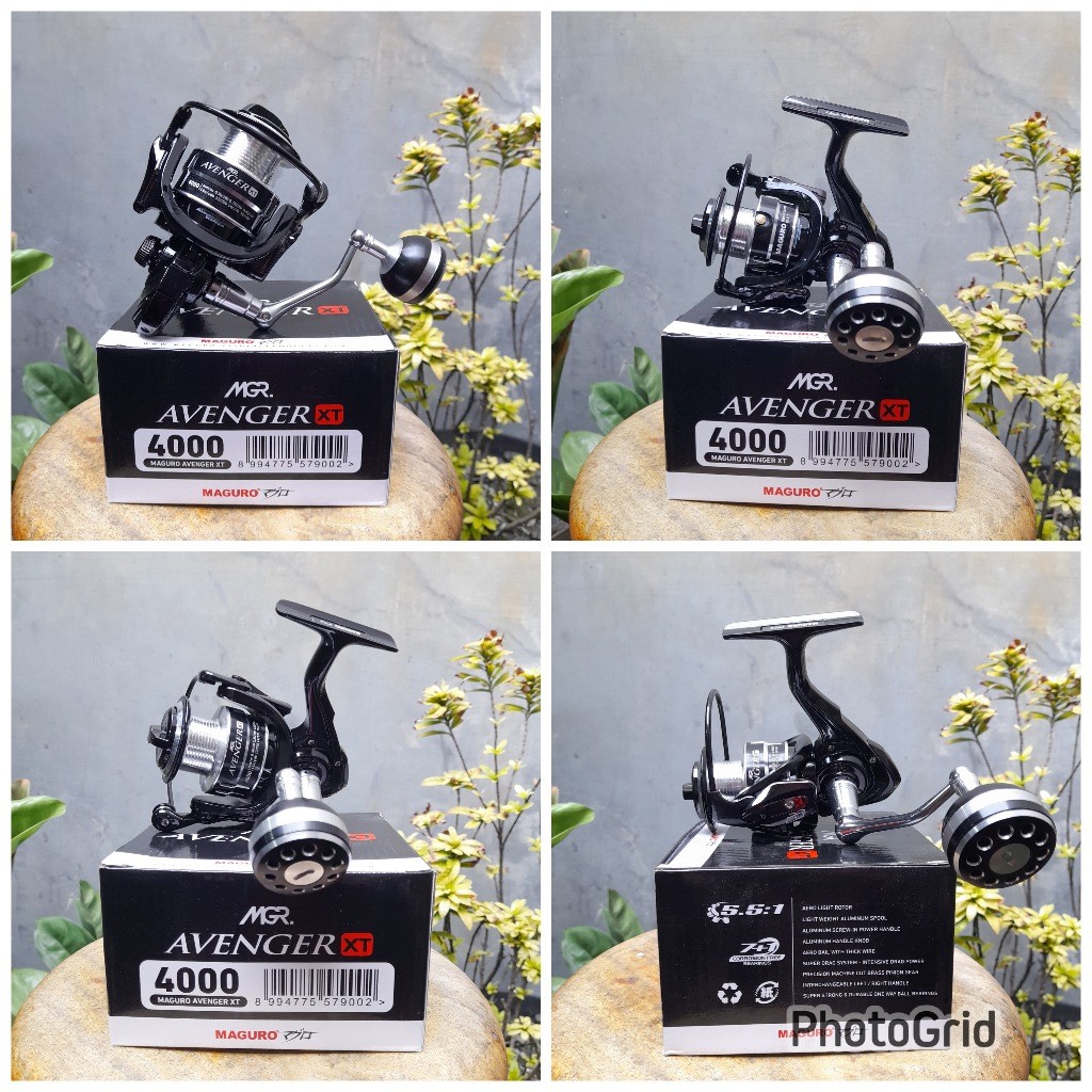 Maguro Avenger XT 4000 Reel Pancing Power Handle Aluminium Knob