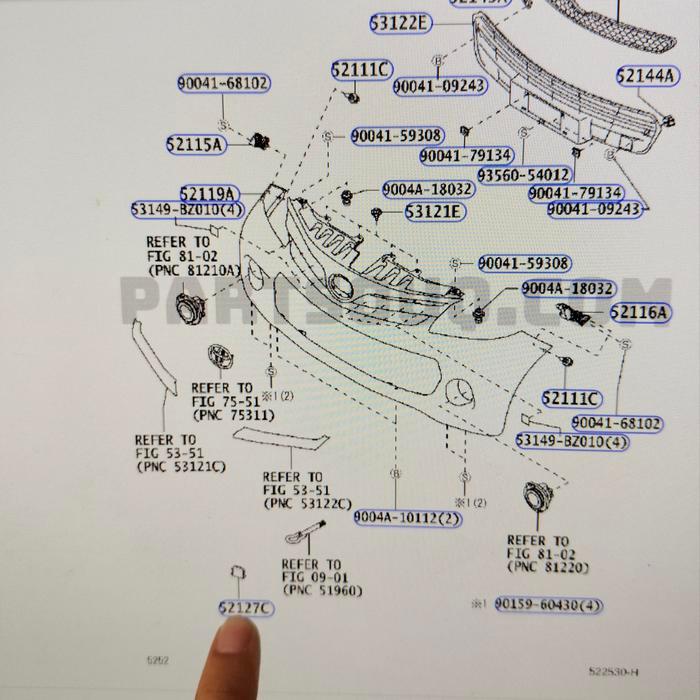 towing cover tutup tali derek bemper bumper depan avanza veloz 2012 2013 2014 2015 ori quality