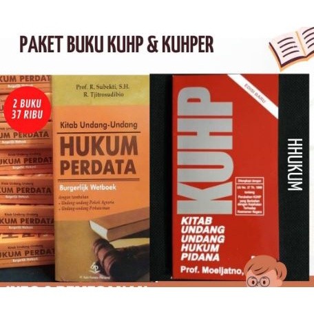 Paket Buku KUHP & KUHPER
