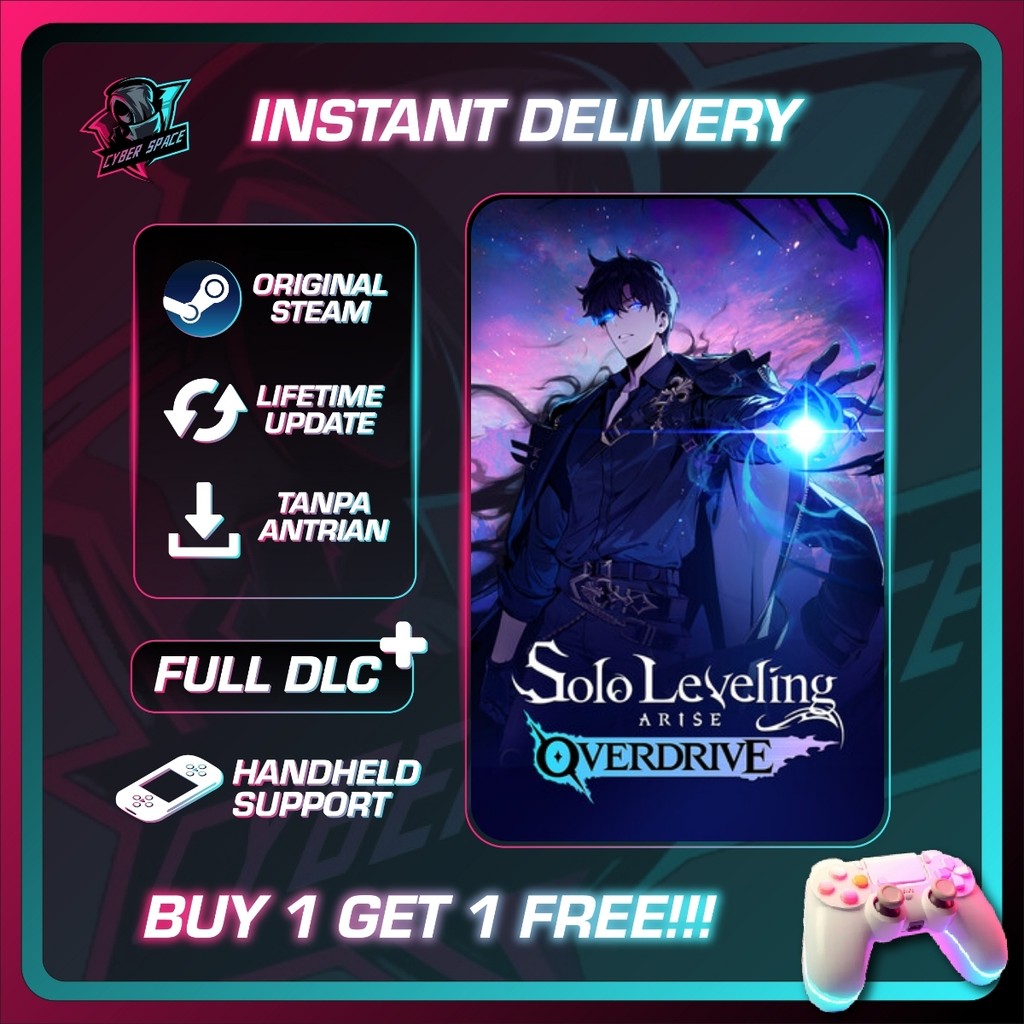 [BONUS 1 GAME] Solo Leveling: ARISE OVERDRIVE PC Original / Main Akun Sendiri / Bebas Antri | 237399