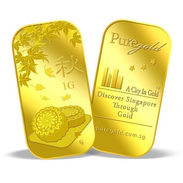 Emas Batangan 1 Gram 999.9 Antam 2021