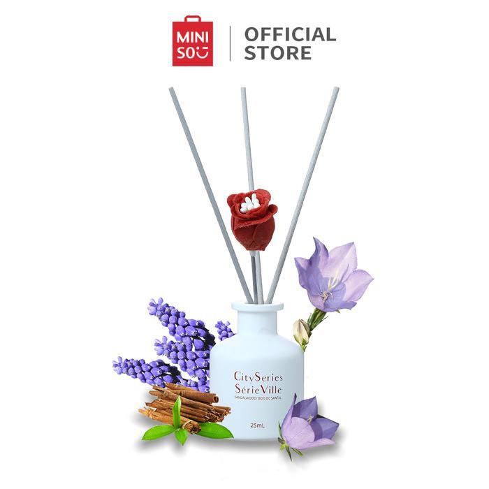 Miniso Pengharum Ruangan Reed Diffuser Aromaterapi Parfum Ruangan - Sandalwood