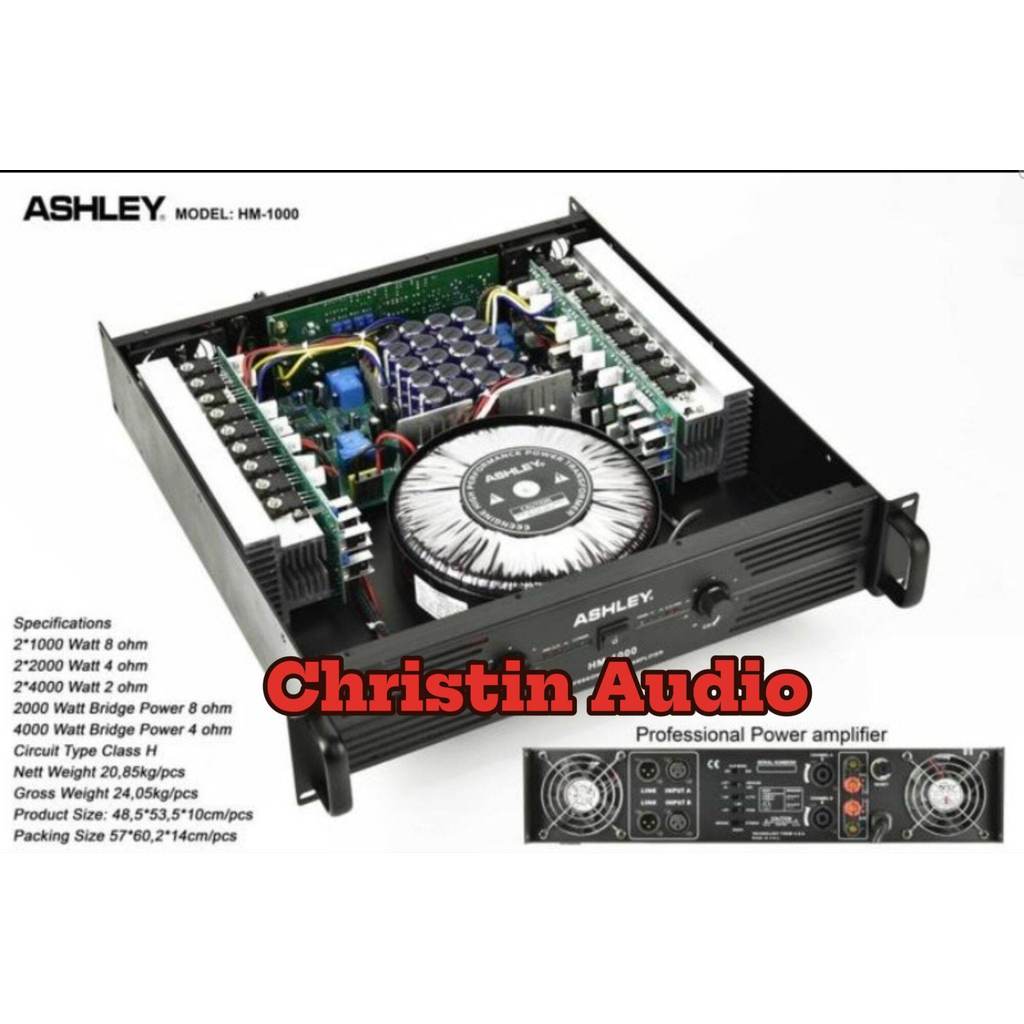 Power Ashley HM 1000 Class H 2000 Watt Original