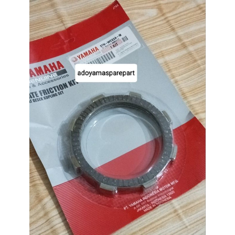 PLAT KOPLING YAMAHA JUPITER Z BURHAN VEGA R NEW.