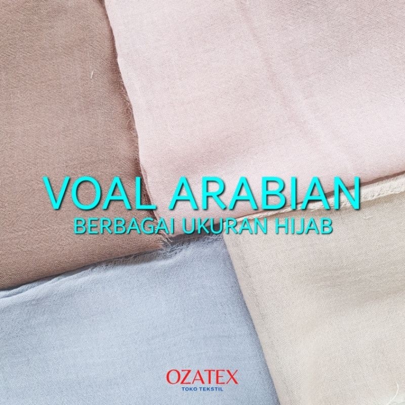 SHF - Kain Meteran - Voal - Berbagai Variasi Ukuran