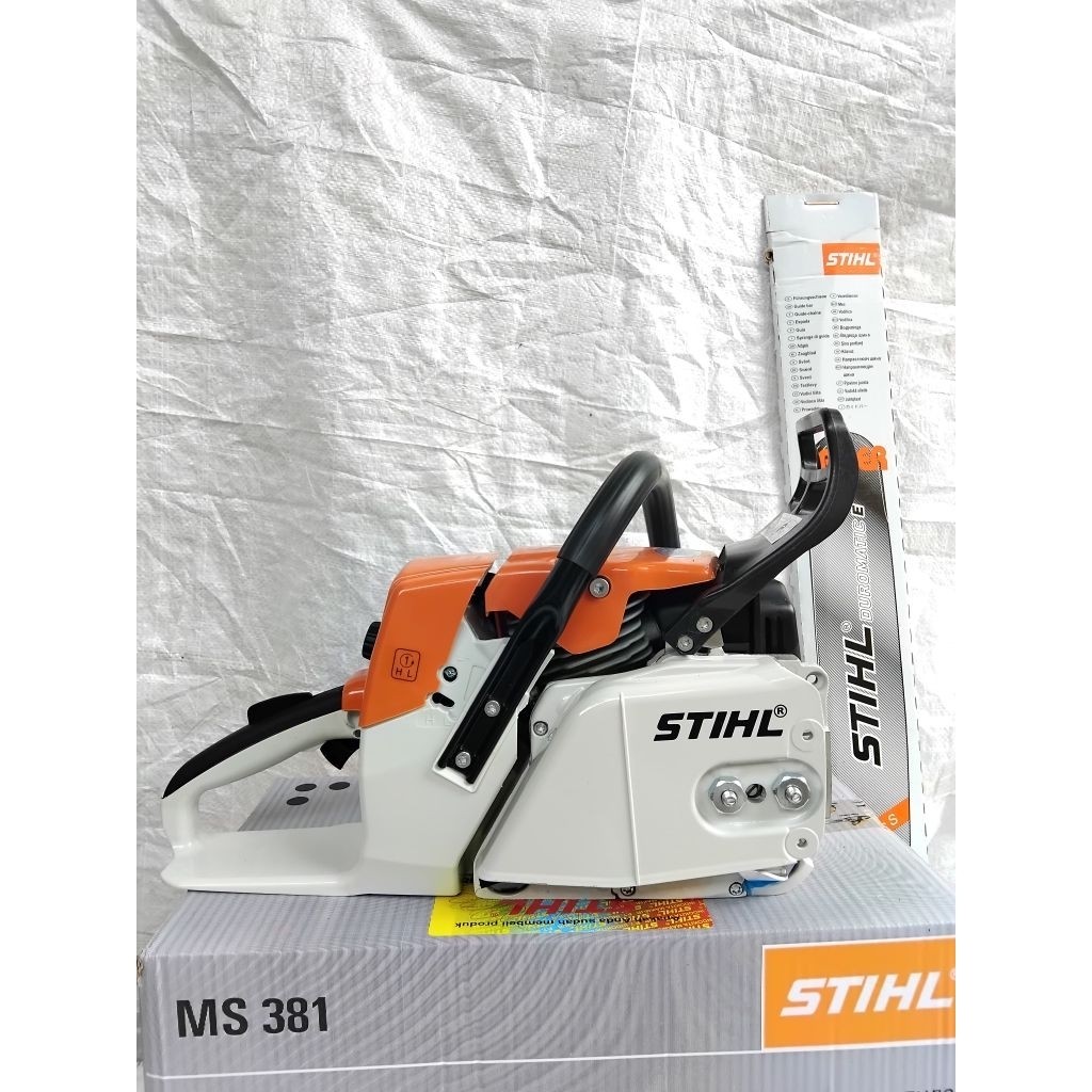 Chainsaw MS 381 Stihl Komplit Mesin Potong Kayu MS 381 Stihl Original