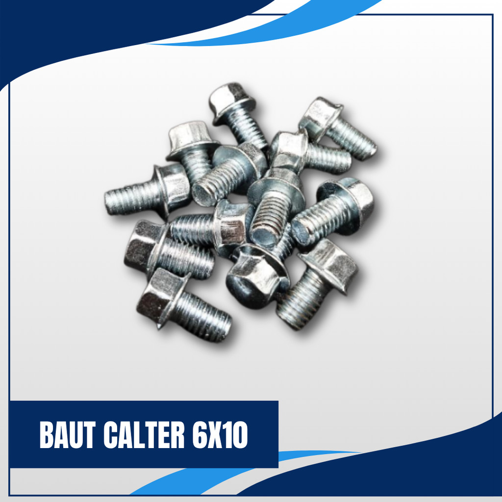 Baut Calter Flange Bolt 6X10
