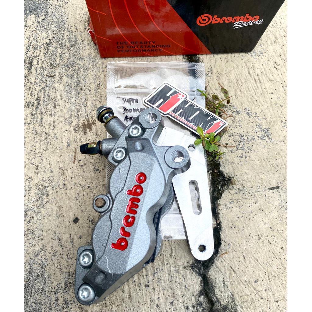 Kaliper Brembo Bigpot 4P Axial Pnp Supra X 125 Karisma Cs1 Revo Karisma Supra Fit 300mm