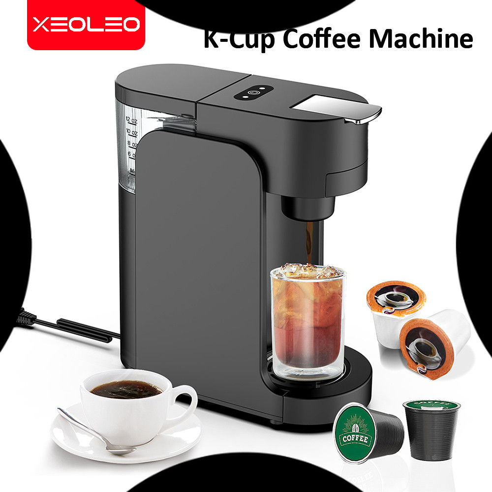 SALE  XEOLEO Mini Multiple Capsule Coffee K-Cup Machine 3.5Bar Cafetera Pod Coffee Maker Express Cof