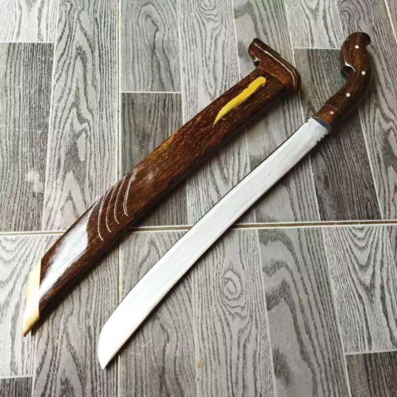 PERKAKAS SUKABUMI ASLI CIBATU GOLOK CIBATU ASLI aren panjang golok khusus pemotong kayu dan bambu fu