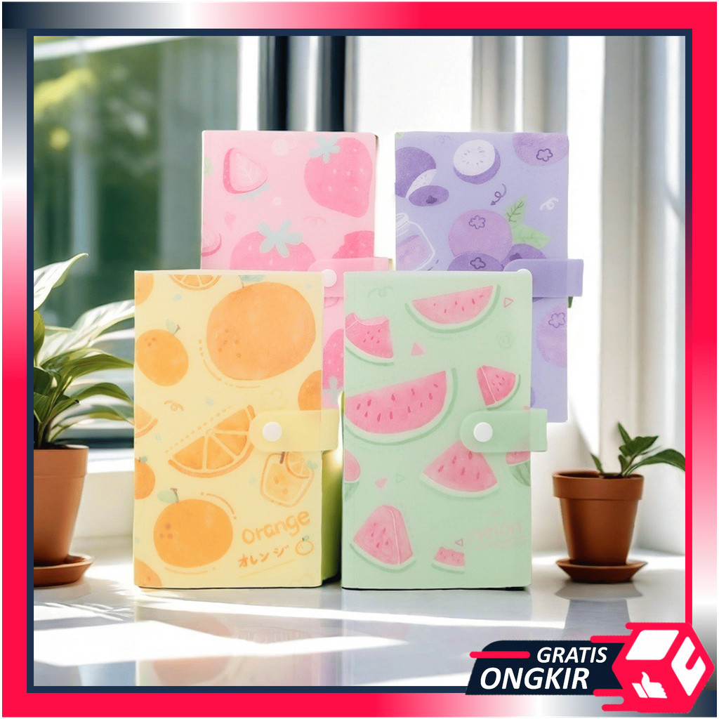 Gratis Ongkir - 6761 Album Foto Tahan Air Transparan /  Album Penyimpanan Photocard Mini Estetik