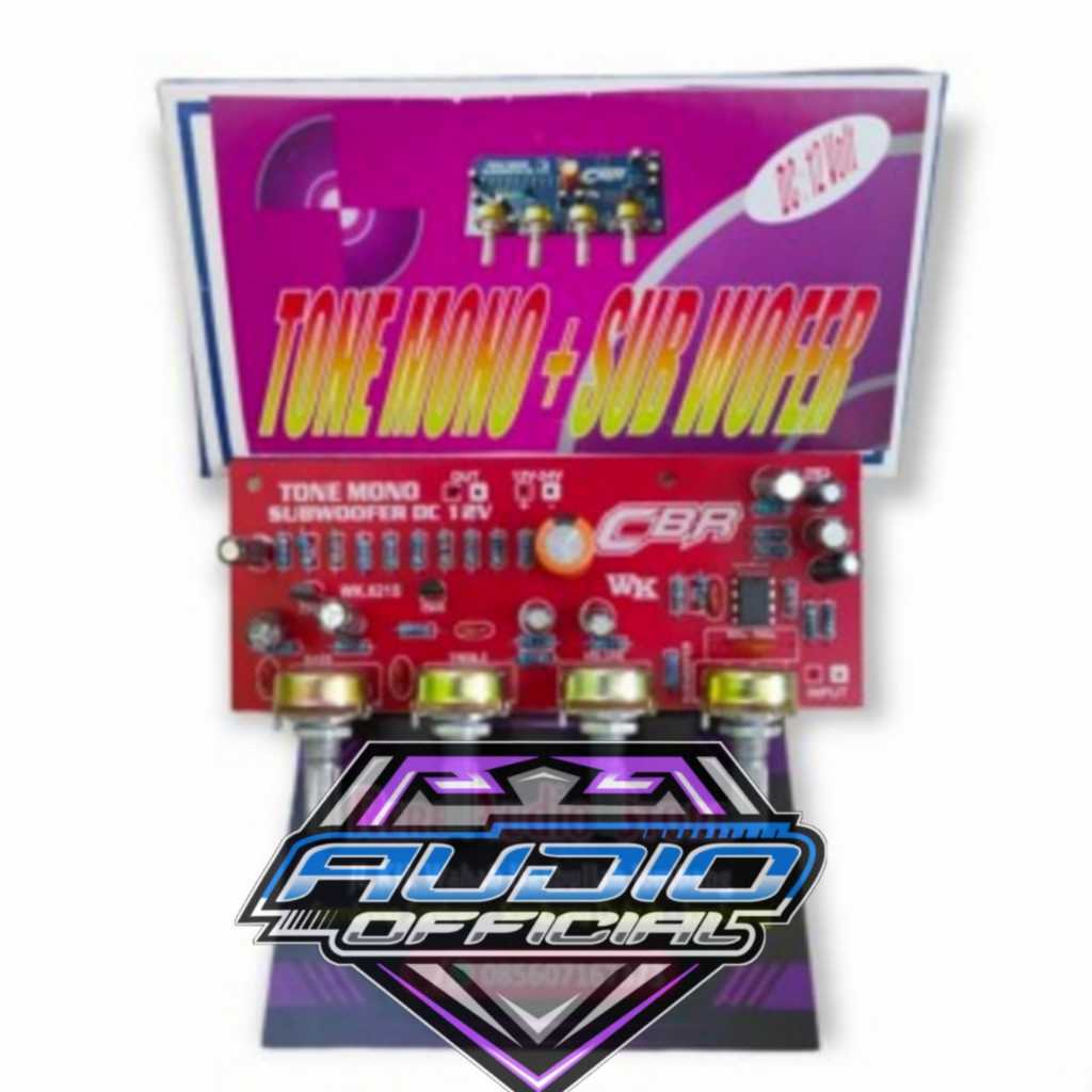 Tone Control Mono Subwoofer DC CBR