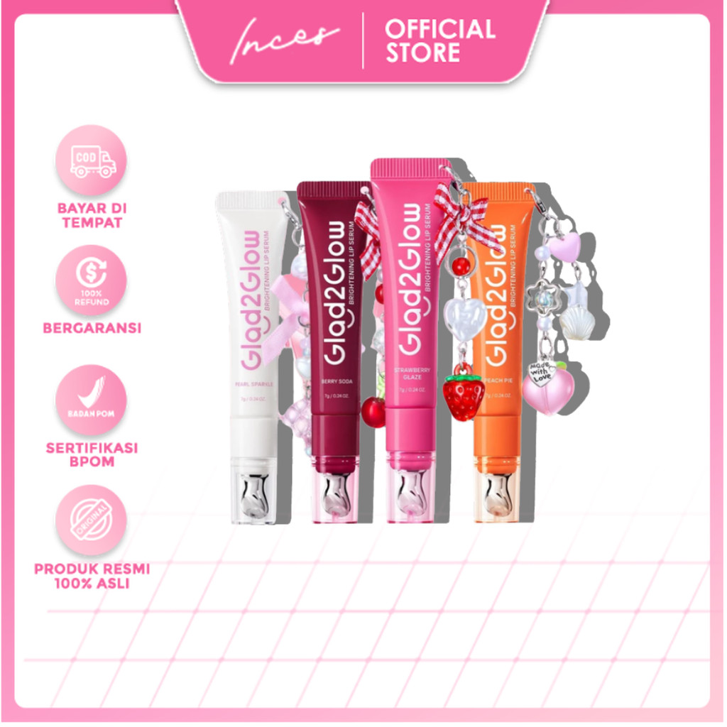 inces - Glad2Glow BRIGHTENING LIP SERUM 7g