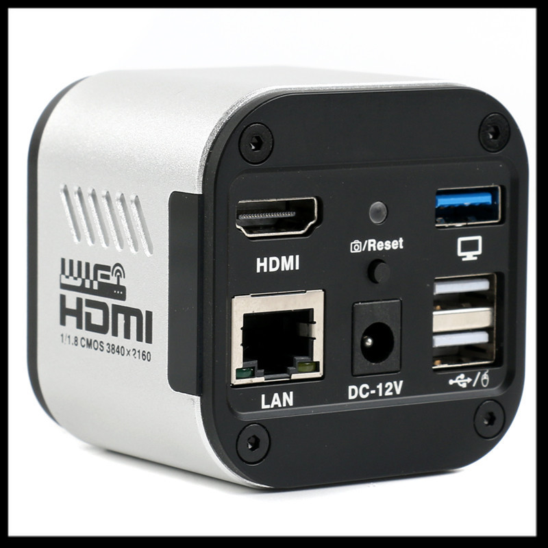 BADABEST 4K 1080P UHD LAN WIFI6 USB2.0 USB3.0 Video Microscope Camera Measurement Sony IMX334 For Ph