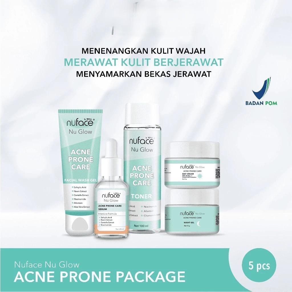 NuFace Nu Glow Brighten & Supple Skin I NuFace Nu Glow Acne Prone Care I NuFace Nu Glow Hydra Lock &