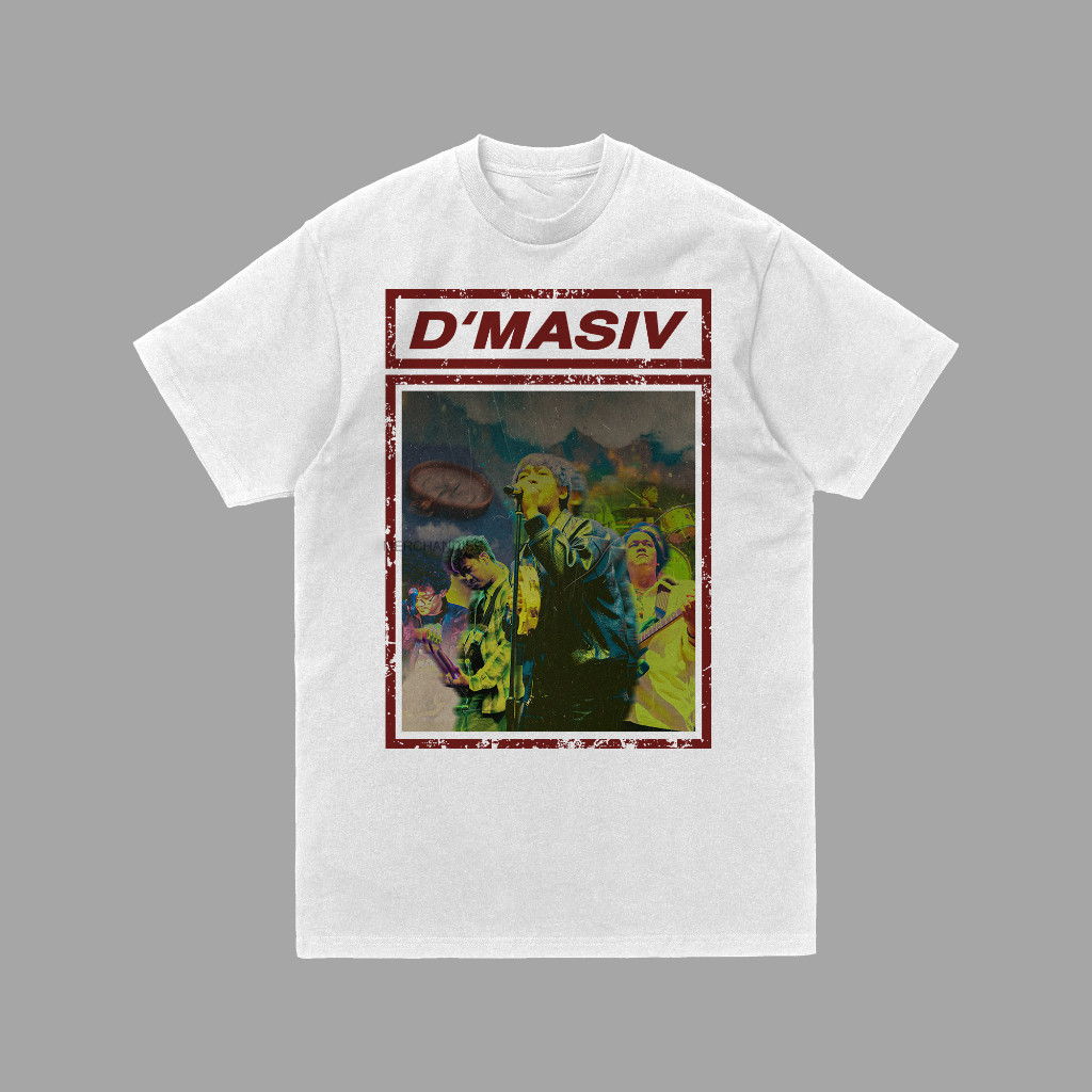 Kaos Band D’Masiv 20th Anniversary | Kaos Pria Lengan Pendek Adem COD