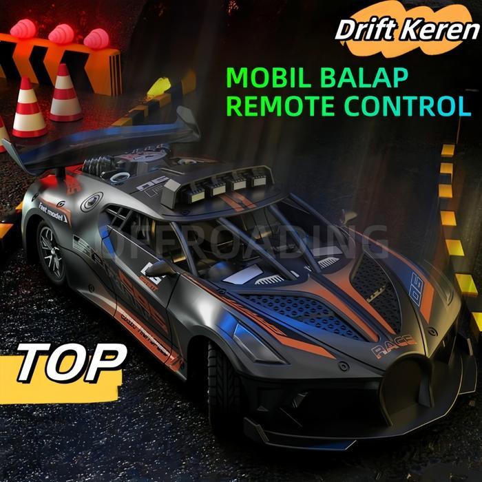 COD Mobil Balap Remote Control 2WD Mobil Balap Remote Control Besar 1:18 Kecepatan Tinggi Mobil Remo
