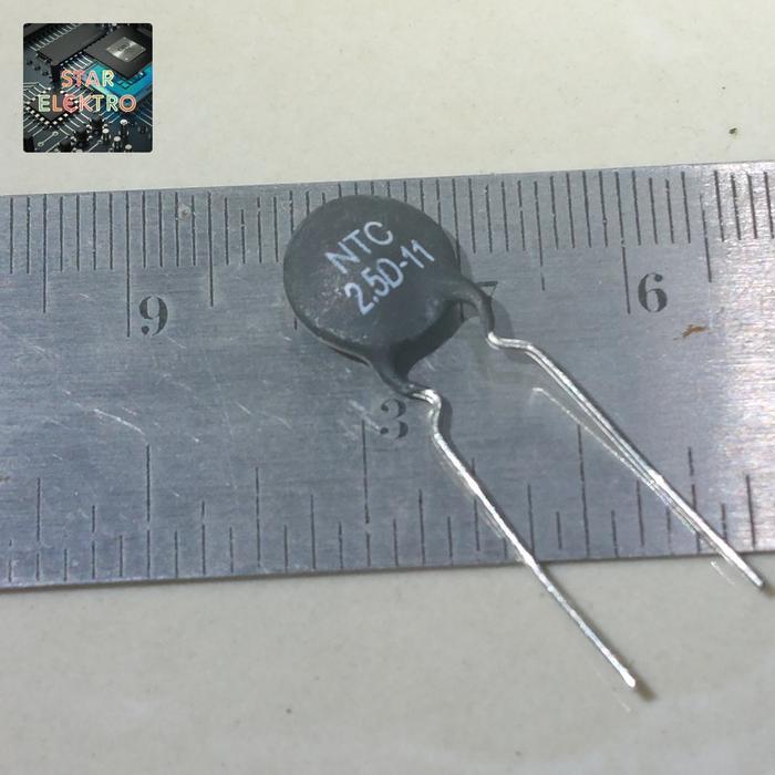 NTC 2.5D-11 NTC2.5D11 NTC2.5D 2.5D11 NTC2.5 Varistor Thermistor Termis Thermal Resistor 11mm 5A 2.5O