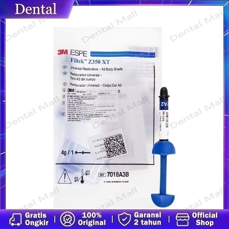 Dental 3M Z350XT Composite Expired 2027 BAHAN TAMBALAN GIGI Komposit pengawet cahaya